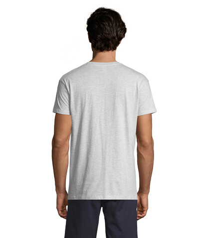 REGENT Uni T-Shirt 150g - Ash bedrucken, Art.-Nr. S11380-AS-4XL