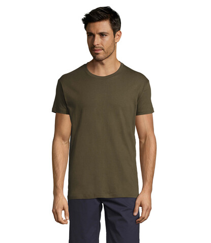 REGENT Uni T-Shirt 150g - Army bedrucken, Art.-Nr. S11380-AR-5XL REGENT Uni T-Shirt 150g - Army bedrucken, Art.-Nr. S11380-AR-5XL
