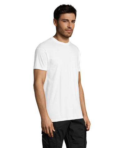 REGENT Uni T-Shirt 150g - White bedrucken, Art.-Nr. S11380-WH-3XL REGENT Uni T-Shirt 150g - White bedrucken, Art.-Nr. S11380-WH-3XL