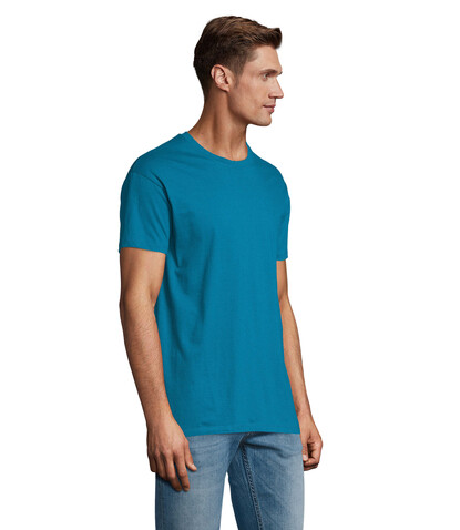 REGENT Uni T-Shirt 150g - Entenblau bedrucken, Art.-Nr. S11380-DU-M REGENT Uni T-Shirt 150g - Entenblau bedrucken, Art.-Nr. S11380-DU-M