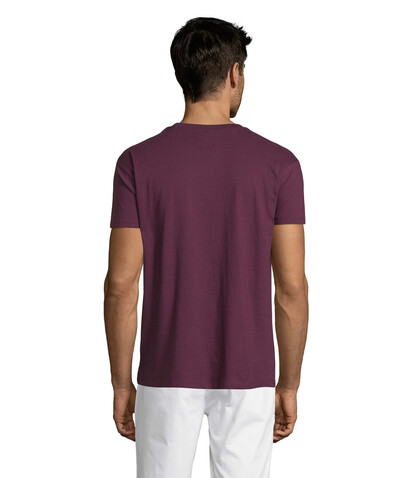REGENT Uni T-Shirt 150g - Burgundy bedrucken, Art.-Nr. S11380-BG-XS