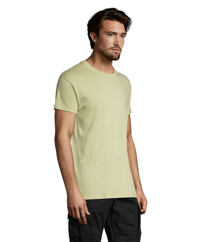 REGENT Uni T-Shirt 150g - Sage Green bedrucken, Art.-Nr. S11380-SG-XL REGENT Uni T-Shirt 150g - Sage Green bedrucken, Art.-Nr. S11380-SG-XL