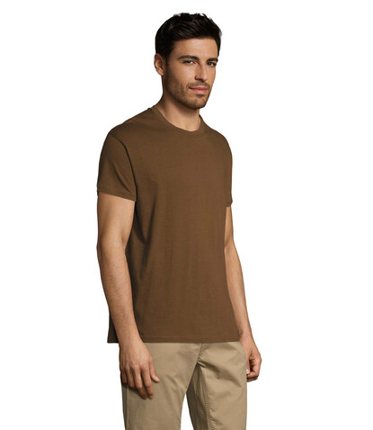 REGENT Uni T-Shirt 150g - Erde bedrucken, Art.-Nr. S11380-EA-L REGENT Uni T-Shirt 150g - Erde bedrucken, Art.-Nr. S11380-EA-L