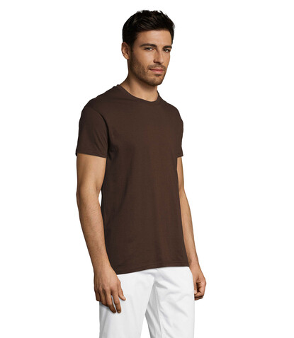 REGENT Uni T-Shirt 150g - Chocolate bedrucken, Art.-Nr. S11380-CH-XS