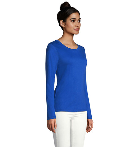 MAJESTIC DAMENT-SHIRT 150g - Royal Blue bedrucken, Art.-Nr. S11425-RB-L MAJESTIC DAMENT-SHIRT 150g - Royal Blue bedrucken, Art.-Nr. S11425-RB-L