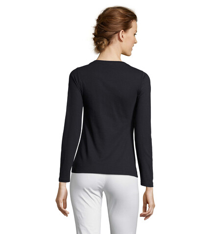 MAJESTIC DAMENT-SHIRT 150g - Navy bedrucken, Art.-Nr. S11425-NY-L MAJESTIC DAMENT-SHIRT 150g - Navy bedrucken, Art.-Nr. S11425-NY-L