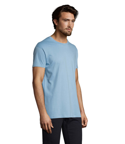 IMPERIAL MEN T-Shirt 190g - Sky Blue bedrucken, Art.-Nr. S11500-SK-S IMPERIAL MEN T-Shirt 190g - Sky Blue bedrucken, Art.-Nr. S11500-SK-S