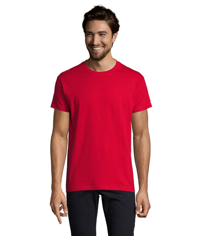 IMPERIAL MEN T-Shirt 190g - Red bedrucken, Art.-Nr. S11500-RD-4XL