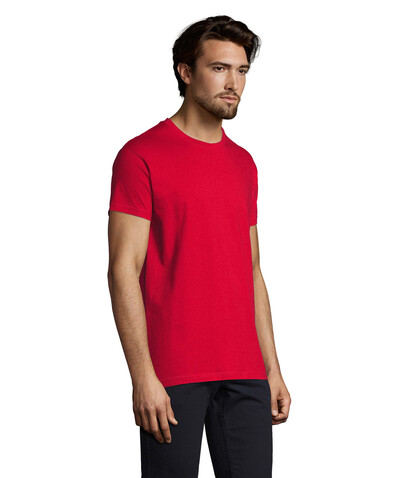 IMPERIAL MEN T-Shirt 190g - Red bedrucken, Art.-Nr. S11500-RD-4XL