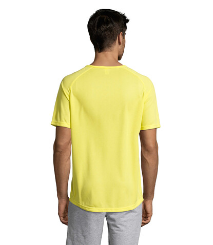 SPORTY MEN T-Shirt - Lemon bedrucken, Art.-Nr. S11939-LE-S