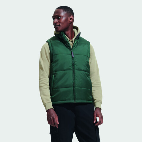 WARM MEN Bodywarmer - Forest Green bedrucken, Art.-Nr. S44002-FG-L WARM MEN Bodywarmer - Forest Green bedrucken, Art.-Nr. S44002-FG-L