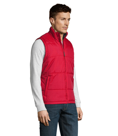 WARM MEN Bodywarmer - Red bedrucken, Art.-Nr. S44002-RD-3XL