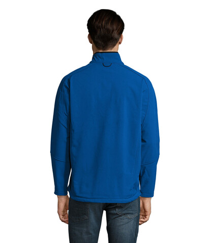 RELAX HERREN JACKE 340g - Royal Blue bedrucken, Art.-Nr. S46600-RB-S