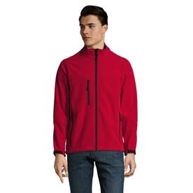 RELAX HERREN JACKE 340g - Pepper Red bedrucken, Art.-Nr. S46600-PE-XXL