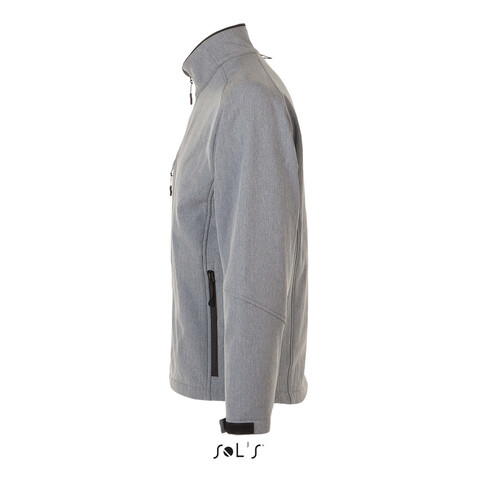 RELAX HERREN JACKE 340g - Graue Melange bedrucken, Art.-Nr. S46600-GM-XL RELAX HERREN JACKE 340g - Graue Melange bedrucken, Art.-Nr. S46600-GM-XL