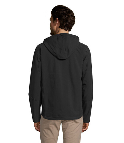 REPLAY Herren Jacke 340g - Schwarz bedrucken, Art.-Nr. S46602-BK-XS