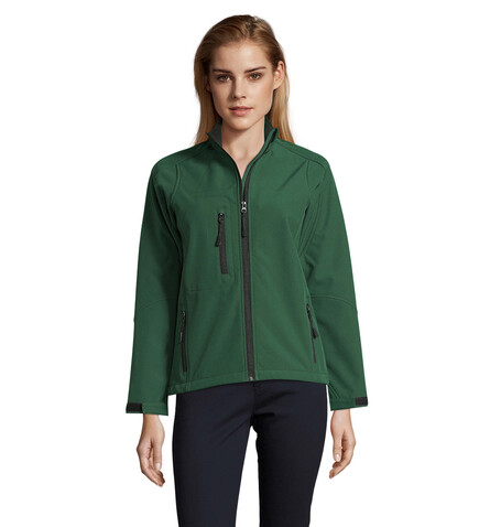 ROXY DAMEN JACKE 340g - Bottle Green bedrucken, Art.-Nr. S46800-BO-XXL