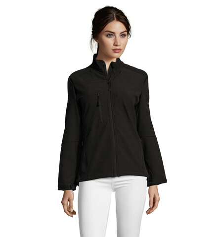 ROXY DAMEN JACKE 340g - Schwarz bedrucken, Art.-Nr. S46800-BK-S ROXY DAMEN JACKE 340g - Schwarz bedrucken, Art.-Nr. S46800-BK-S