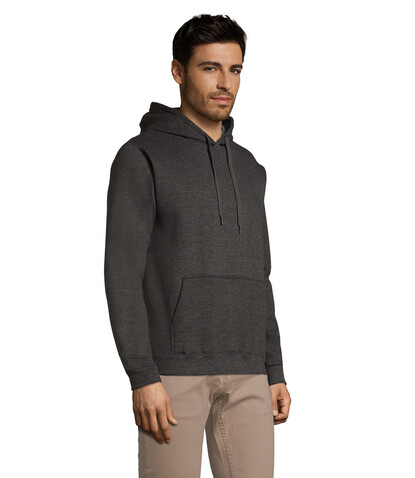 SNAKE Hoodie - Charcoal Melange bedrucken, Art.-Nr. S47101-CE-XL SNAKE Hoodie - Charcoal Melange bedrucken, Art.-Nr. S47101-CE-XL