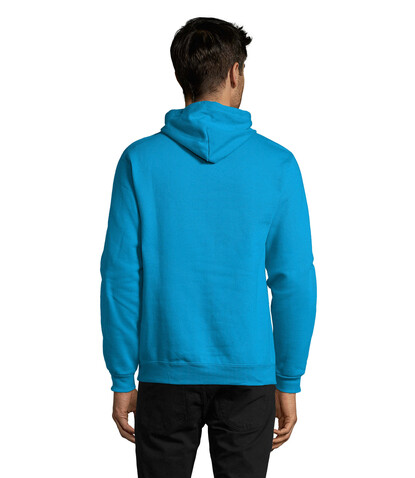 SNAKE Hoodie - Aqua bedrucken, Art.-Nr. S47101-AQ-S