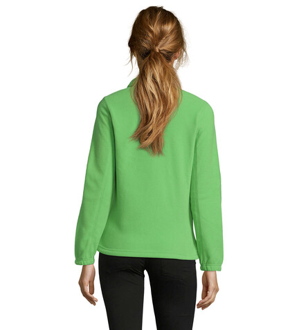 NORTH DAMEN FL JACKE  300g - Lime bedrucken, Art.-Nr. S54500-LM-XL