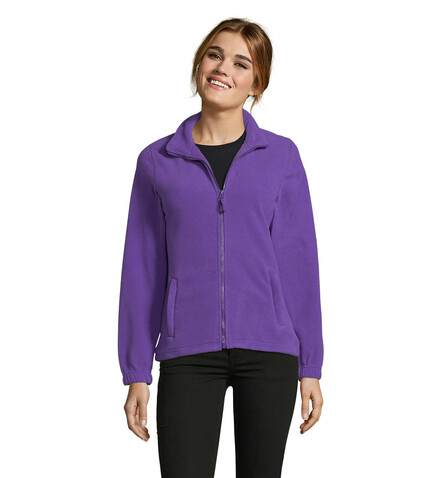 NORTH DAMEN FL JACKE 300g - Dark Purple bedrucken, Art.-Nr. S54500-DA-XL NORTH DAMEN FL JACKE 300g - Dark Purple bedrucken, Art.-Nr. S54500-DA-XL