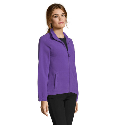 NORTH DAMEN FL JACKE 300g - Dark Purple bedrucken, Art.-Nr. S54500-DA-XL NORTH DAMEN FL JACKE 300g - Dark Purple bedrucken, Art.-Nr. S54500-DA-XL