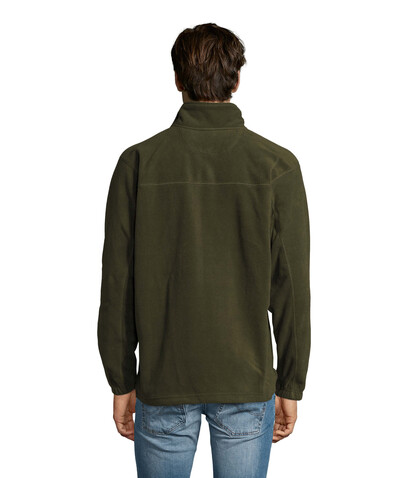 NORTH MEN Fleece-Jacke - Army bedrucken, Art.-Nr. S55000-AR-L NORTH MEN Fleece-Jacke - Army bedrucken, Art.-Nr. S55000-AR-L
