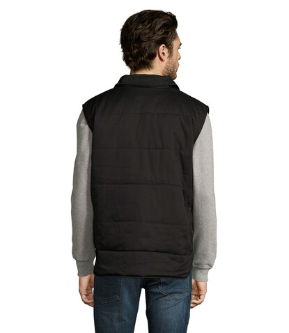 EQUINOX PRO BODYWARMER - Schwarz bedrucken, Art.-Nr. S80503-BK-5XL