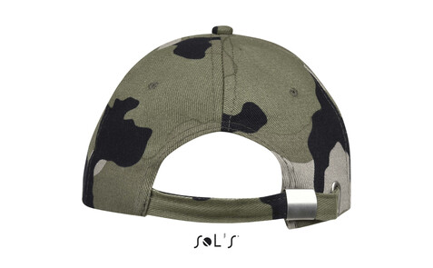 BUFFALO SIX PANEL CAP - Camo bedrucken, Art.-Nr. S88100-CA-M BUFFALO SIX PANEL CAP - Camo bedrucken, Art.-Nr. S88100-CA-M