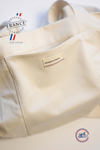 TRISTAN XL einkaufstasche - Natural bedrucken, Art.-Nr. A04038-NA-M