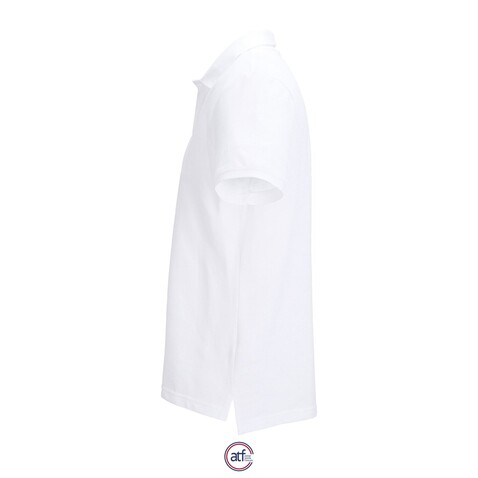 PIERROT Polo Unisex - White bedrucken, Art.-Nr. A04330-WH-M PIERROT Polo Unisex - White bedrucken, Art.-Nr. A04330-WH-M