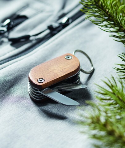 Multi-Tool-Taschenmesser - Holz bedrucken, Art.-Nr. MO2298-40 Multi-Tool-Taschenmesser - Holz bedrucken, Art.-Nr. MO2298-40
