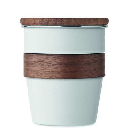Einwandiger Becher 350 ml - Weiß bedrucken, Art.-Nr. MO2322-06 Einwandiger Becher 350 ml - Weiß bedrucken, Art.-Nr. MO2322-06