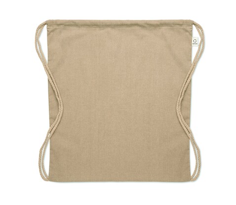 Beutel mit Kordelzug recycelt - Khaki bedrucken, Art.-Nr. MO2402-39 Beutel mit Kordelzug recycelt - Khaki bedrucken, Art.-Nr. MO2402-39