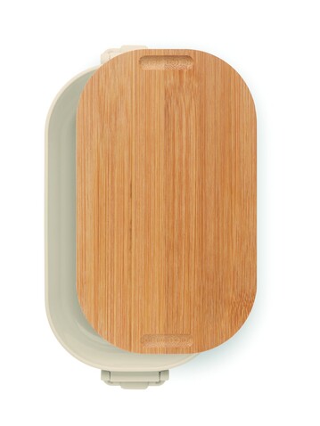 Lunchbox PP 700 ml - Beige bedrucken, Art.-Nr. MO2459-13 Lunchbox PP 700 ml - Beige bedrucken, Art.-Nr. MO2459-13