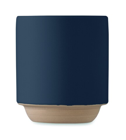 Keramikbecher 170 ml - Marineblau bedrucken, Art.-Nr. MO2493-85