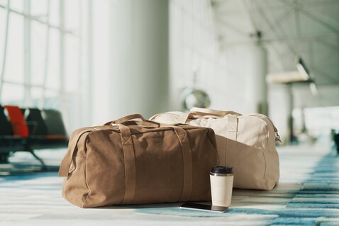 Sport- oder Reisetasche - Khaki bedrucken, Art.-Nr. MO2508-39 Sport- oder Reisetasche - Khaki bedrucken, Art.-Nr. MO2508-39