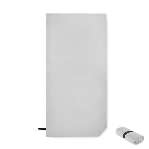 Sport-/Strandtuch Mikrofaser - Grau bedrucken, Art.-Nr. MO2583-07 Sport-/Strandtuch Mikrofaser - Grau bedrucken, Art.-Nr. MO2583-07