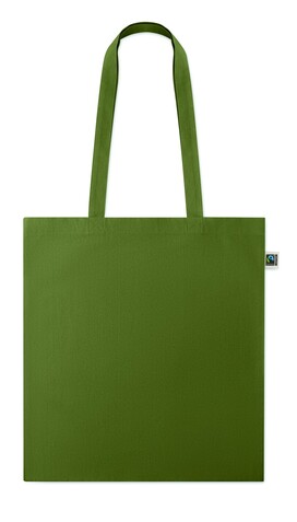 Einkaufstasche Fairtrade 180g - Dunkelgrün bedrucken, Art.-Nr. MO2589-60 Einkaufstasche Fairtrade 180g - Dunkelgrün bedrucken, Art.-Nr. MO2589-60