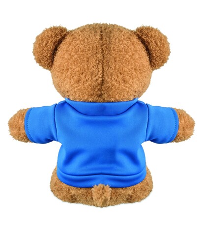 Teddybär mit T-Shirt 23cm - Blau bedrucken, Art.-Nr. MO2745-04 Teddybär mit T-Shirt 23cm - Blau bedrucken, Art.-Nr. MO2745-04