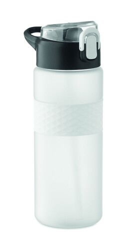 Trinkflasche RPET 700ml - Transparent Weiß bedrucken, Art.-Nr. MO2755-26 Trinkflasche RPET 700ml - Transparent Weiß bedrucken, Art.-Nr. MO2755-26