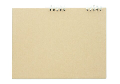 Tischkalender mit Memoblock - Beige bedrucken, Art.-Nr. MO2756-13