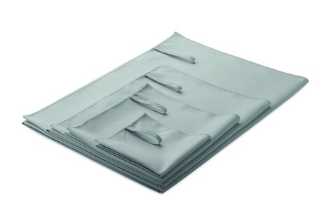 Mikrofaser-Handtuch 30X50cm - Grau bedrucken, Art.-Nr. MO2760-07 Mikrofaser-Handtuch 30X50cm - Grau bedrucken, Art.-Nr. MO2760-07