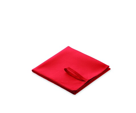 Mikrofaser-Handtuch 30X50cm - Rot bedrucken, Art.-Nr. MO2760-05 Mikrofaser-Handtuch 30X50cm - Rot bedrucken, Art.-Nr. MO2760-05