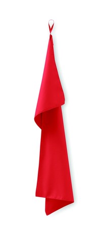 Mikrofaser-Handtuch 50X100cm - Rot bedrucken, Art.-Nr. MO2761-05