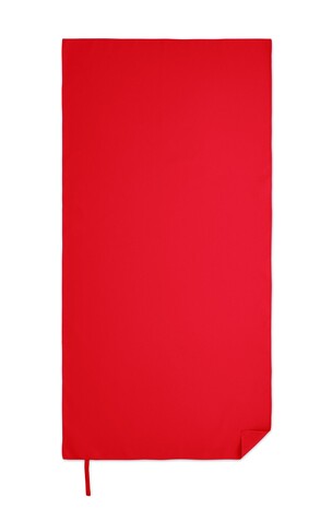 Mikrofaser-Handtuch 50X100cm - Rot bedrucken, Art.-Nr. MO2761-05
