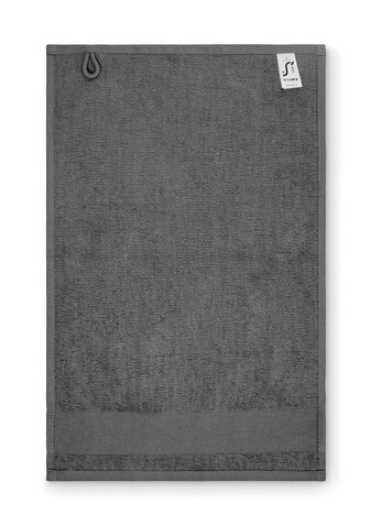Gästehandtuch Baumwolle 30X50cm - Steingrau bedrucken, Art.-Nr. MO2764-15 Gästehandtuch Baumwolle 30X50cm - Steingrau bedrucken, Art.-Nr. MO2764-15