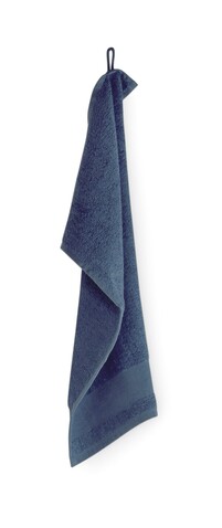 Gästehandtuch Baumwolle 30X50cm - Blau bedrucken, Art.-Nr. MO2764-04