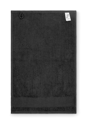Gästehandtuch Baumwolle 30X50cm - Schwarz bedrucken, Art.-Nr. MO2764-03 Gästehandtuch Baumwolle 30X50cm - Schwarz bedrucken, Art.-Nr. MO2764-03